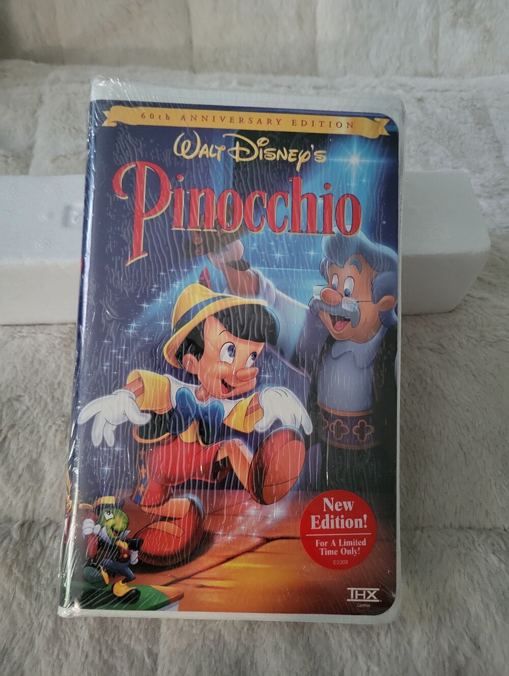 Walt Disney's Pinocchio VHS - 60th Aniversary Edition Special